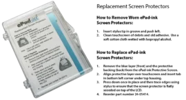 ePad-INK Replacement Protective Screens